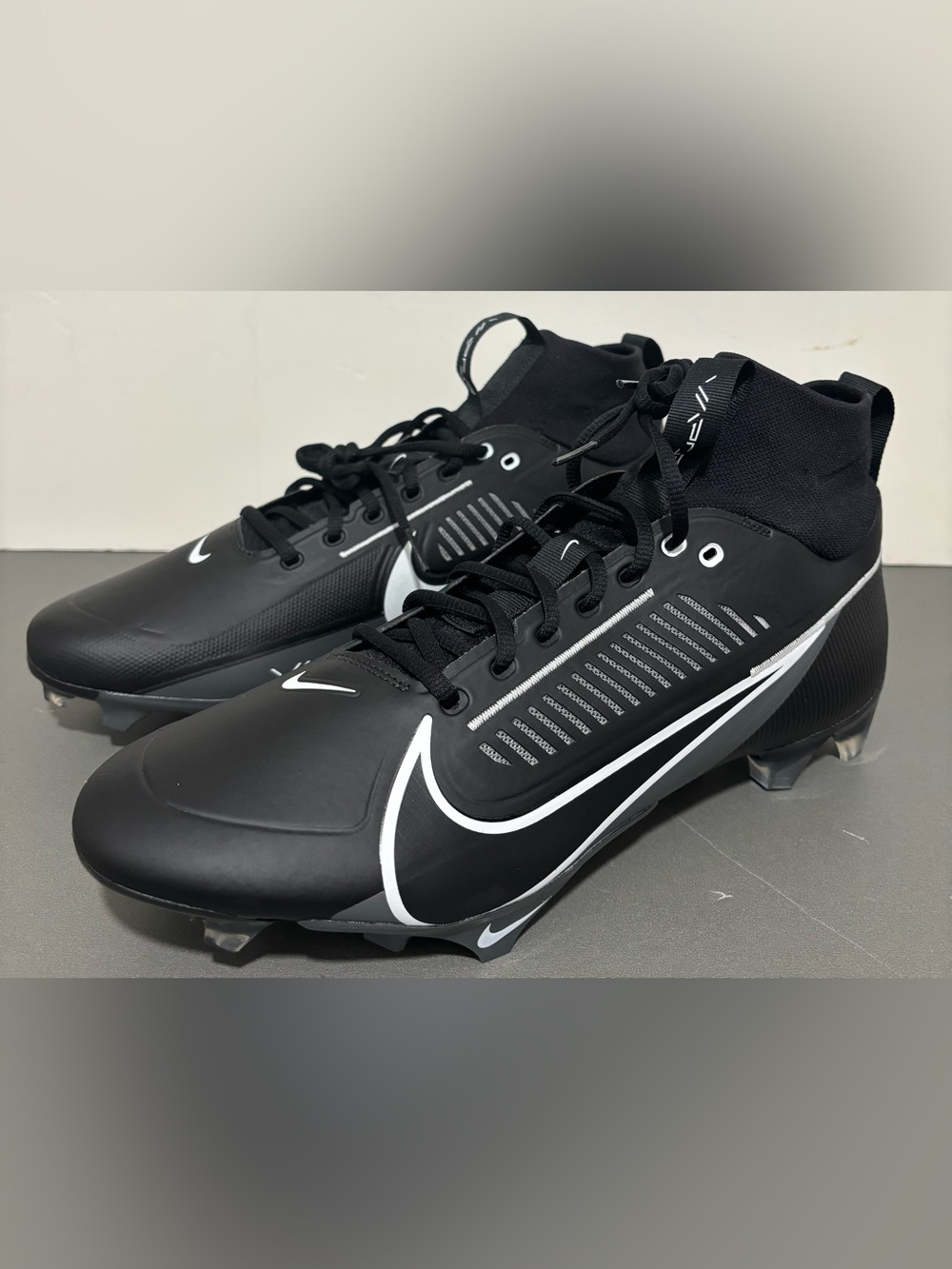 Nike Vapor Edge Pro 360 2 Mens Football Cleats Blk Sz 13.5 NEW NO BOX! - Picture 7 of 7